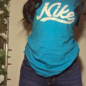 Slim flit /Nike shirt 💙